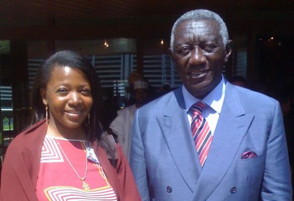 Dr. Beeka and Former Ghana President