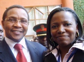 Dr. Beeka and Former President of Tanzania