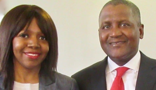 Dr. Beeka and Aliko Dangote